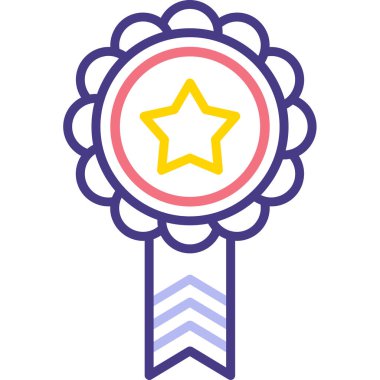 ödül web simgesi basit illüstrasyon