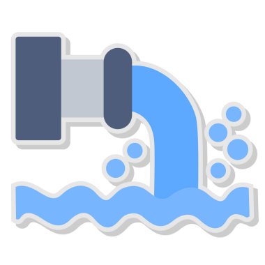 Su damlası. Basit tasarım