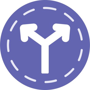 Tek bir simgenin vektör illüstrasyonu