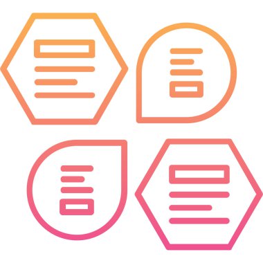 Dosya simgesinin vektör illüstrasyonu