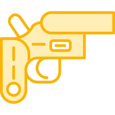 Silahın vektör illüstrasyonu