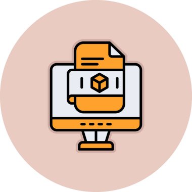 dosya vektör illüstrasyonu