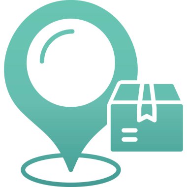 Konum simgesi ile harita konumu