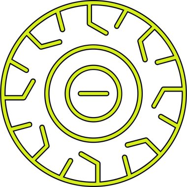 hedef simge, vektör illüstrasyonu