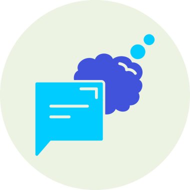 Bulut simgesi vektör illüstrasyonu