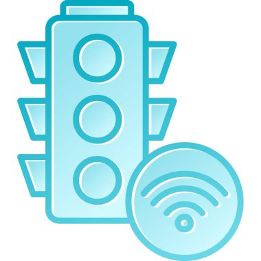 kablosuz ışık simgesi, çizgi film biçimi