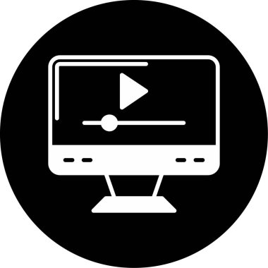 Kişisel ve ticari kullanım için vektör lcd simgesi...