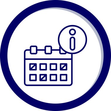 vektör takvimi resimleme tasarımı