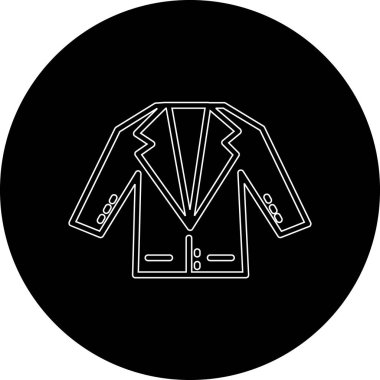 giysi simgesi vektör illüstrasyonu