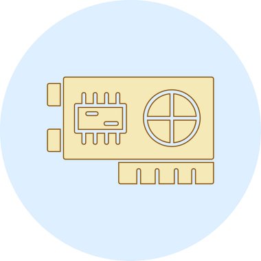 Basit simge vektör illüstrasyonu