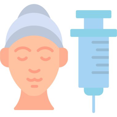 Hemşire web simgesi, vektör çizim