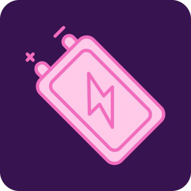 Bir kalp simgesinin vektör illüstrasyonu