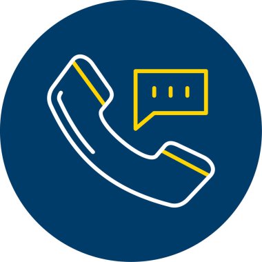 telefon arama simgesi, vektör illüstrasyonu