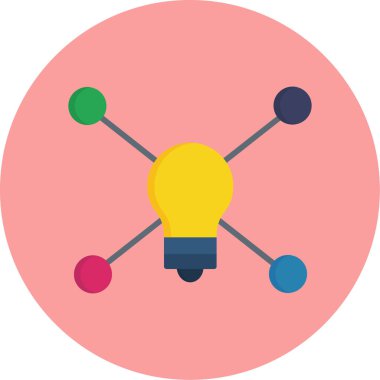 Modern simgenin vektör illüstrasyonu