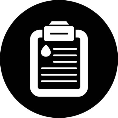 Su Politikası Web simgesi, vektör illüstrasyonu