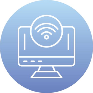 vektör dizüstü simgesi illüstrasyonu