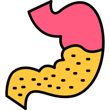 yiyecek ikonu vektör illüstrasyonu