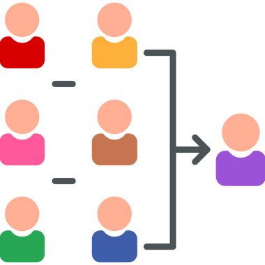 İş adamları vektör illüstrasyonu