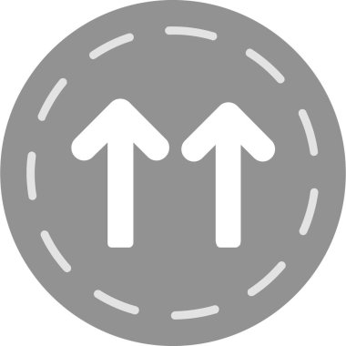 Yön. Web simgesi vektör illüstrasyonu