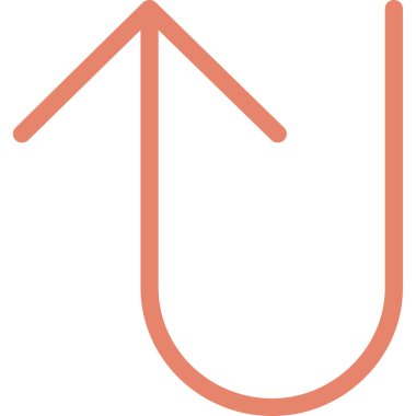 ok aşağı ok simgesi dış hat biçiminde