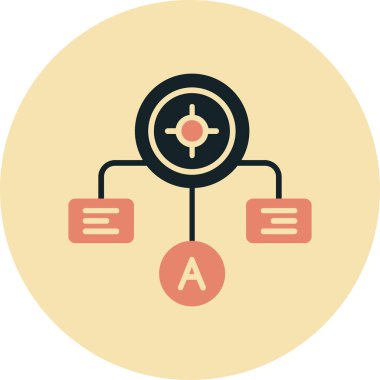 veri simgesi vektör illüstrasyonu