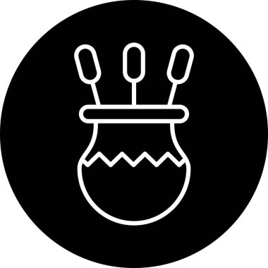 Modern b 'nin vektör illüstrasyonu eksik simgesi