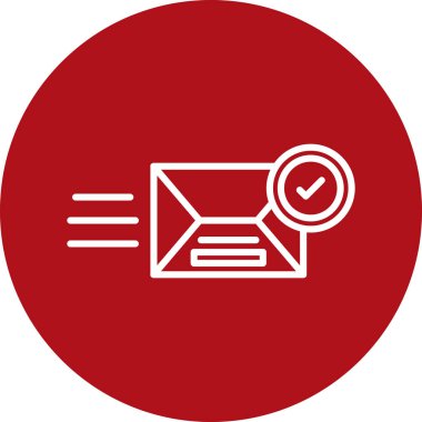 posta simgesi, vektör illüstrasyonu