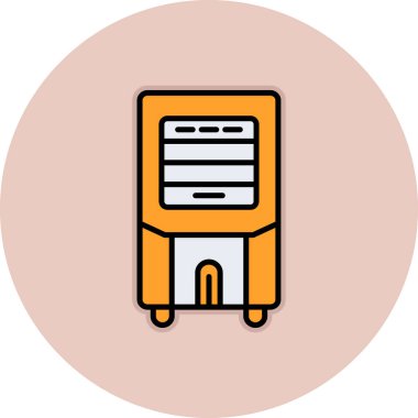 Bir b simgesinin vektör illüstrasyonu