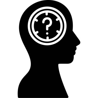 Düşünen zihin simgesi