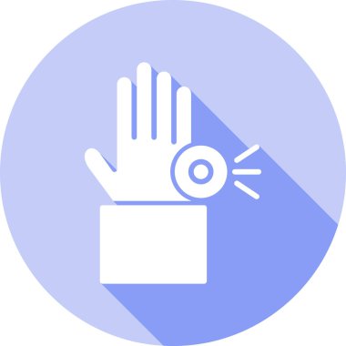 el simgesi vektör illüstrasyonu