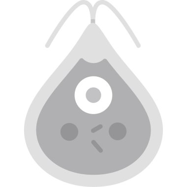 Su damlası ikonu. vektör illüstrasyonu