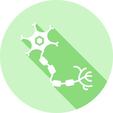 Beyin. Web simgesi basit illüstrasyon