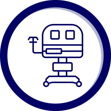 Modern b 'nin vektör illüstrasyonu eksik simgesi