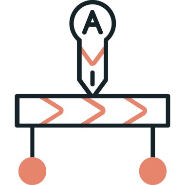Eğitim simgesinin vektör illüstrasyonu