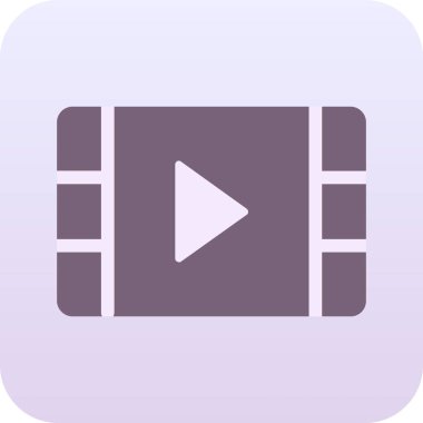 Çal vektör simgesi modern illüstrasyon