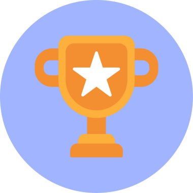 Kupa. Web simgesi basit tasarım