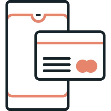 Doldurulmuş kart simgesi - taslak biçimi