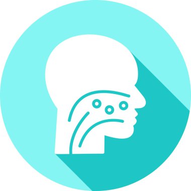 Baş simge vektör çizim