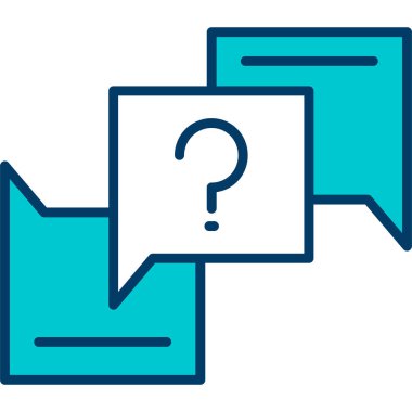 Soru Simge Vektör Resmini İşaretliyor