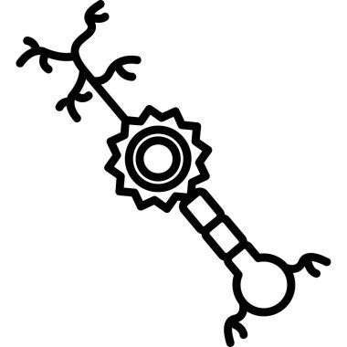 Çizgi film çizen bir elin vektör çizimi bir robotun siyah beyaz karalaması