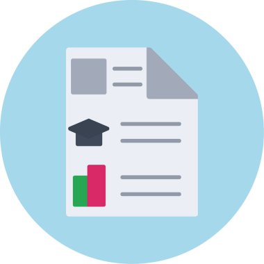 İş grafiği Web simgesi, illüstrasyon