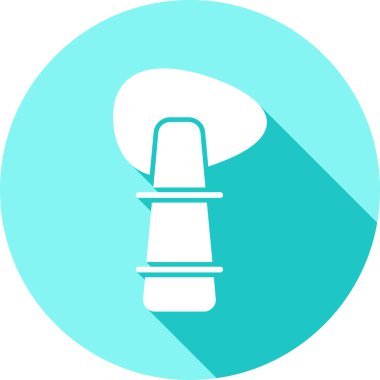 Ampul simgesi. vektör illüstrasyonu