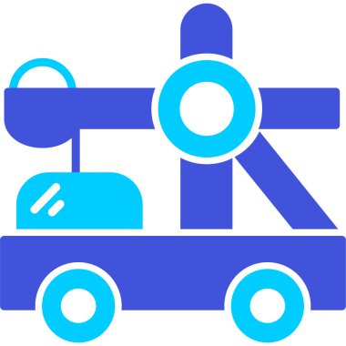 - Araba. Web simgesi basit illüstrasyon