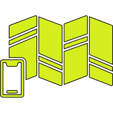 cep telefonu simgesi vektör çizimi