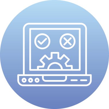 seo modern simgesinin vektör illüstrasyonu