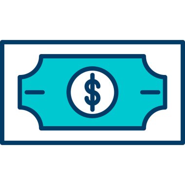 para çantası simgesi vektör illüstrasyon tasarımı