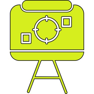 Vektör illüstrasyonu, simge ögesi arkaplanı