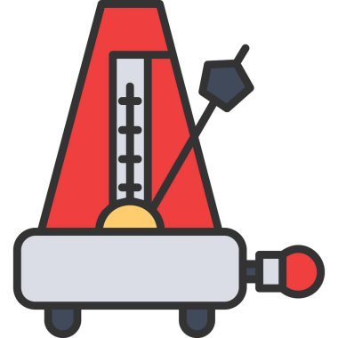 Bir roket simgesinin vektör çizimi