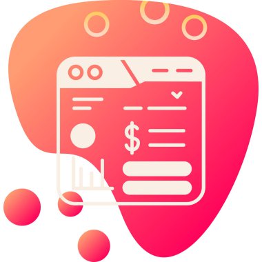 Dolar sembollü akıllı telefonun vektör çizimi