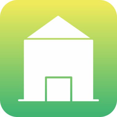 Benzersiz yapı vektör çizgisi simgesi